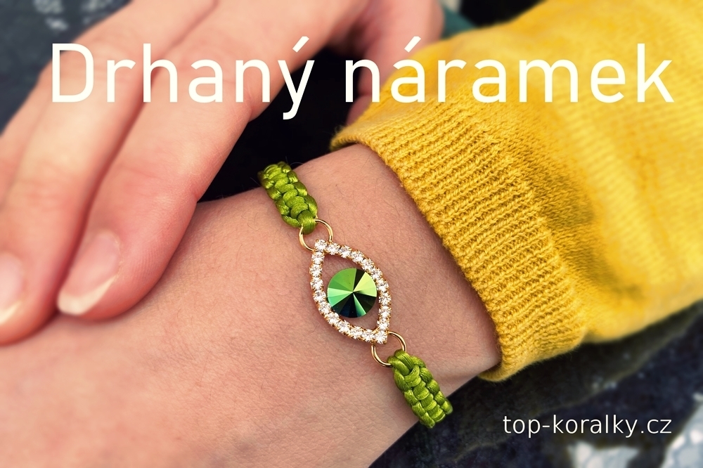 Návod na drhaný náramek